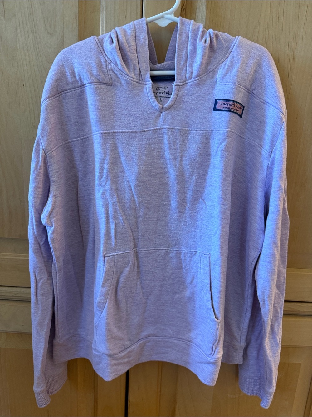 Vineyard Vines Girls Lavender Hooded Pullover